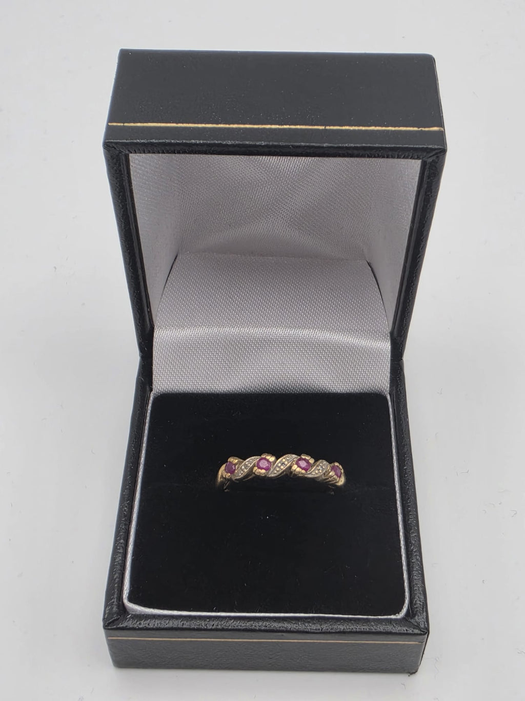 9ct Gold Eternity Ring, Size N 1/2, 2.18G