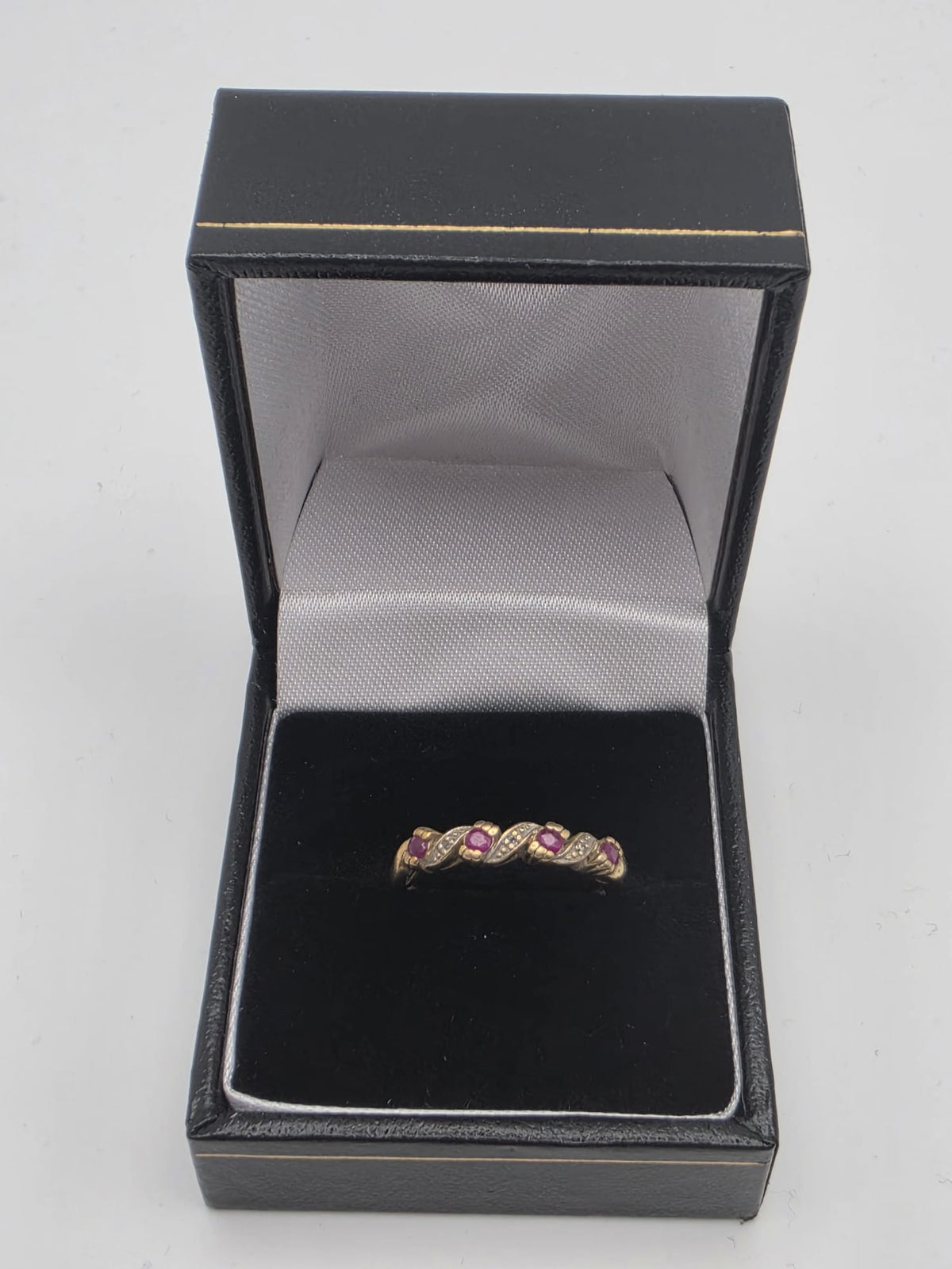 9ct Gold Eternity Ring, Size N 1/2, 2.18G