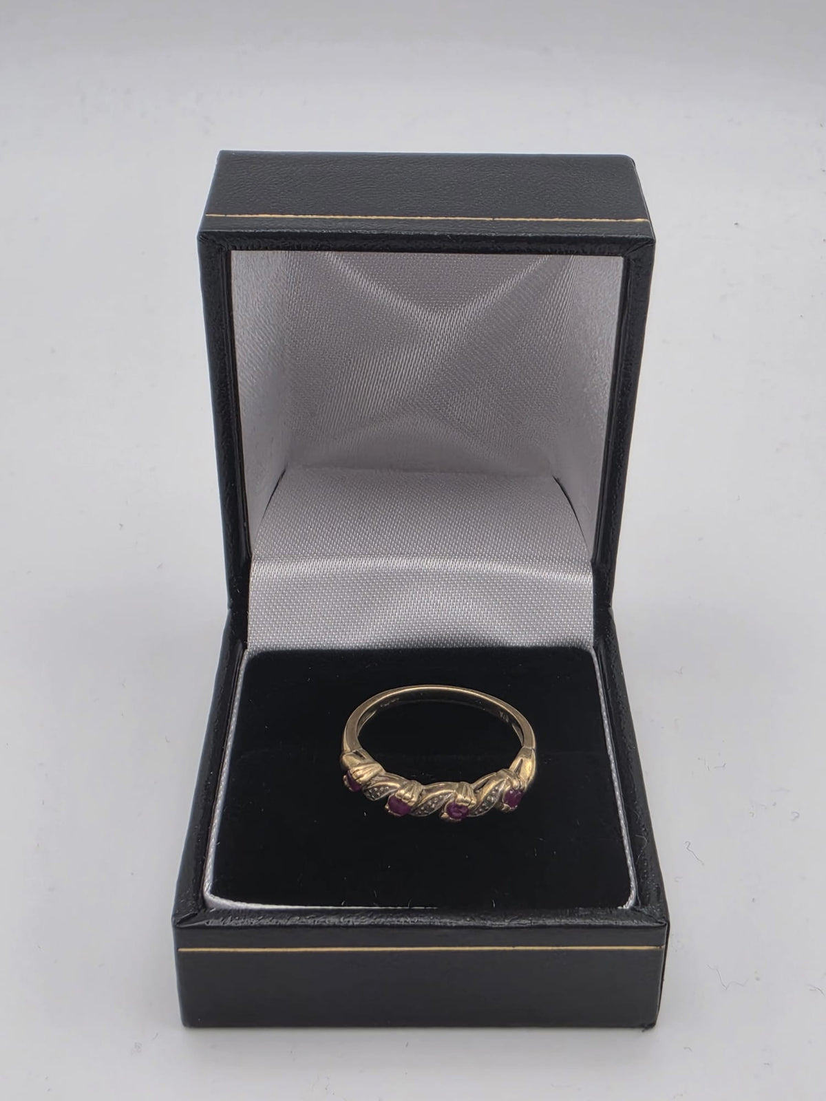9ct Gold Eternity Ring, Size N 1/2, 2.18G