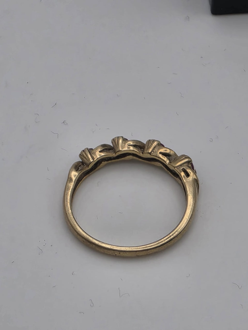 9ct Gold Eternity Ring, Size N 1/2, 2.18G