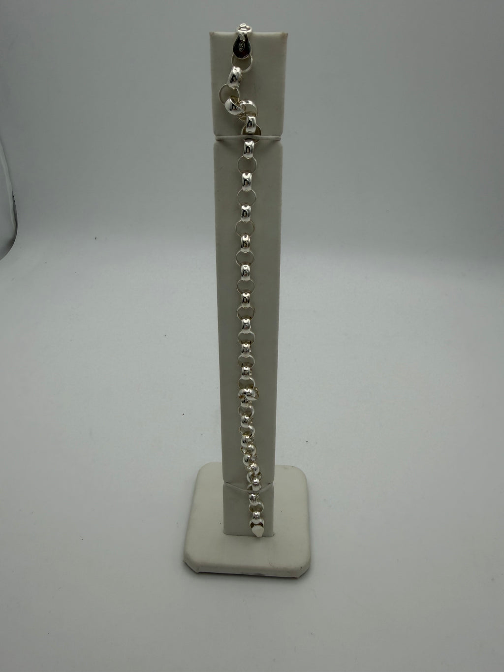 Sterling Silver 925 Belcher Bracelet, 13.45g, Grade A.