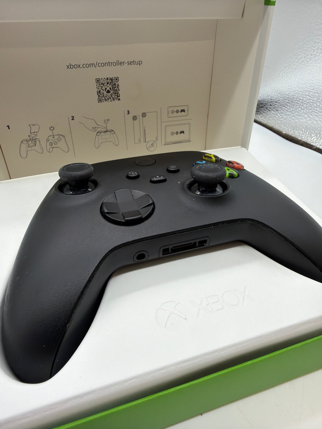 Xbox Wireless Controller – Carbon Black Series X|S Black, Grade B