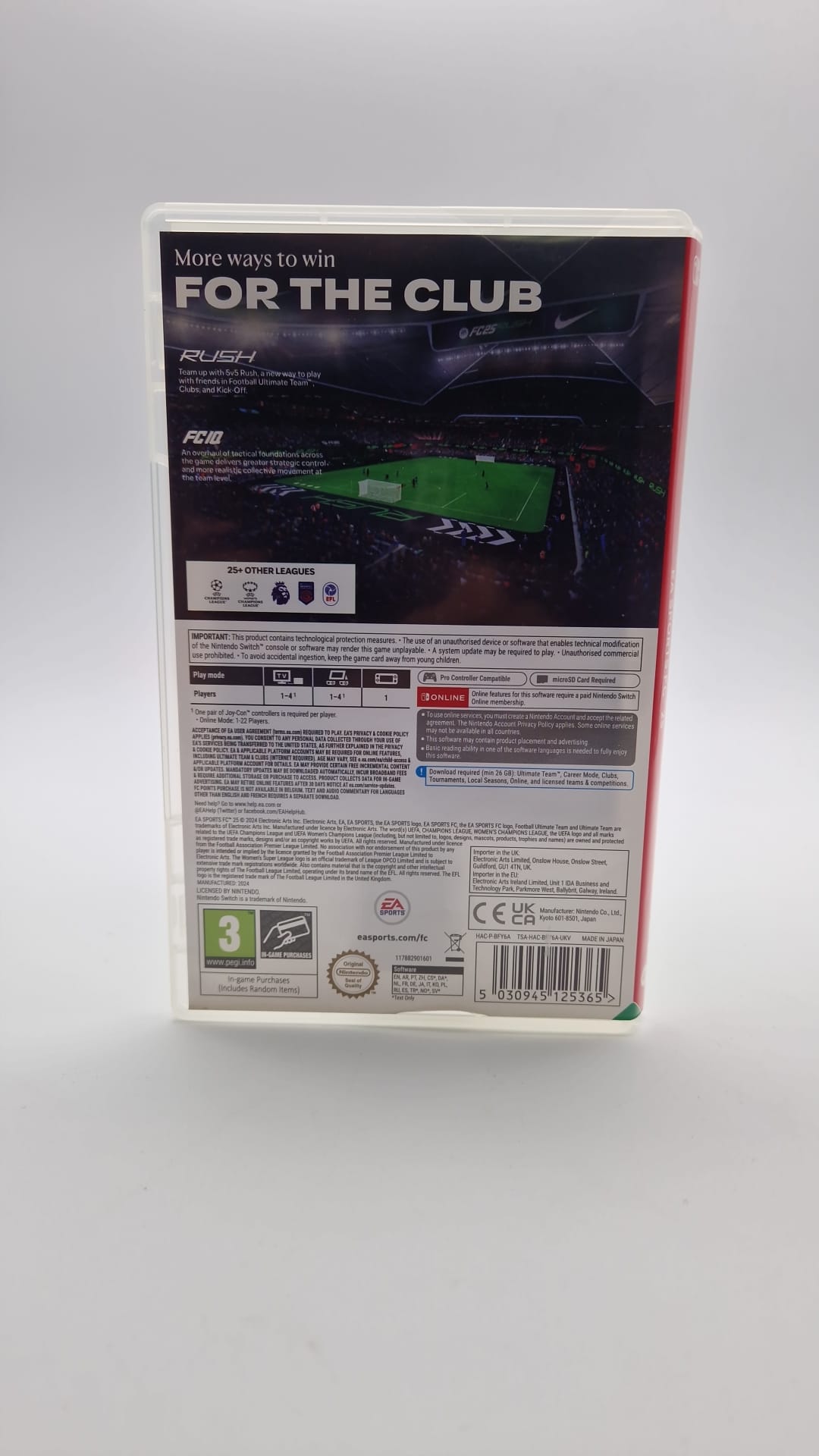 EA Sports FC25 (Nintendo Switch), Grade A