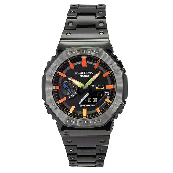 CASIO G-SHOCK GM-B2100BPC-1AJF Rainbow X Men Watch Stainless Steel Black, Grade B