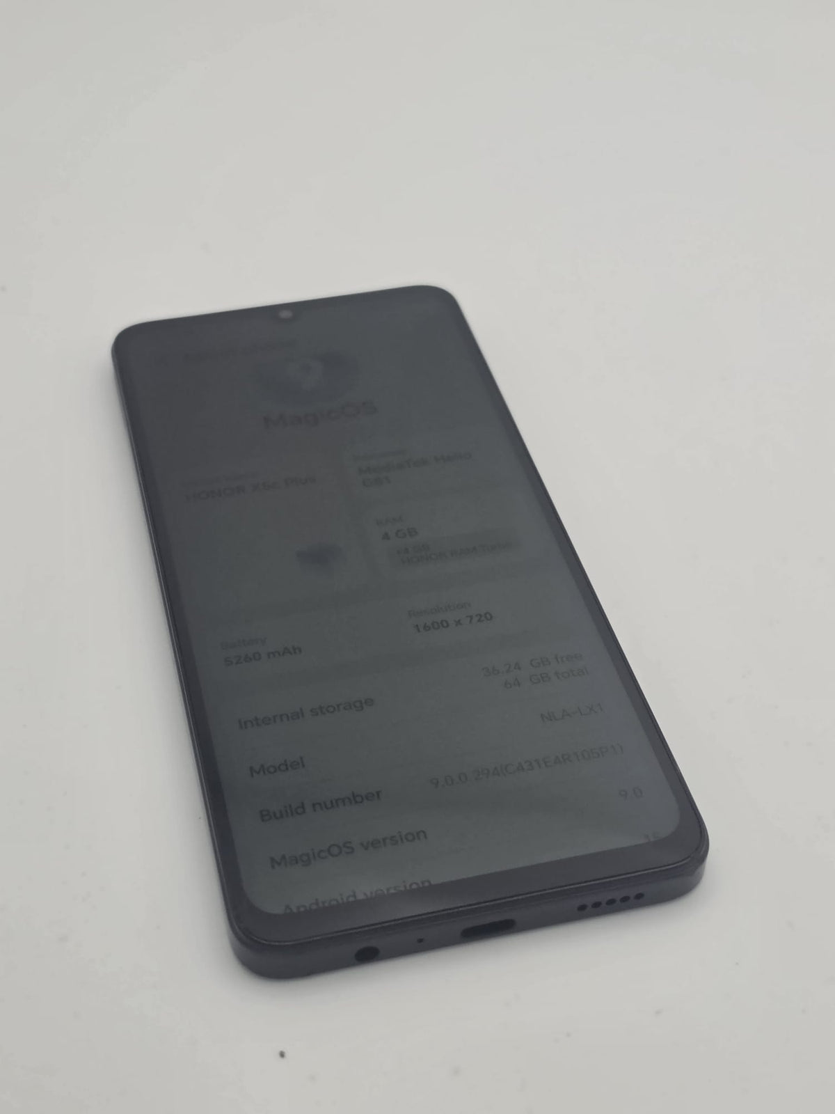 Honor X5C 64GB, Black, Grade B