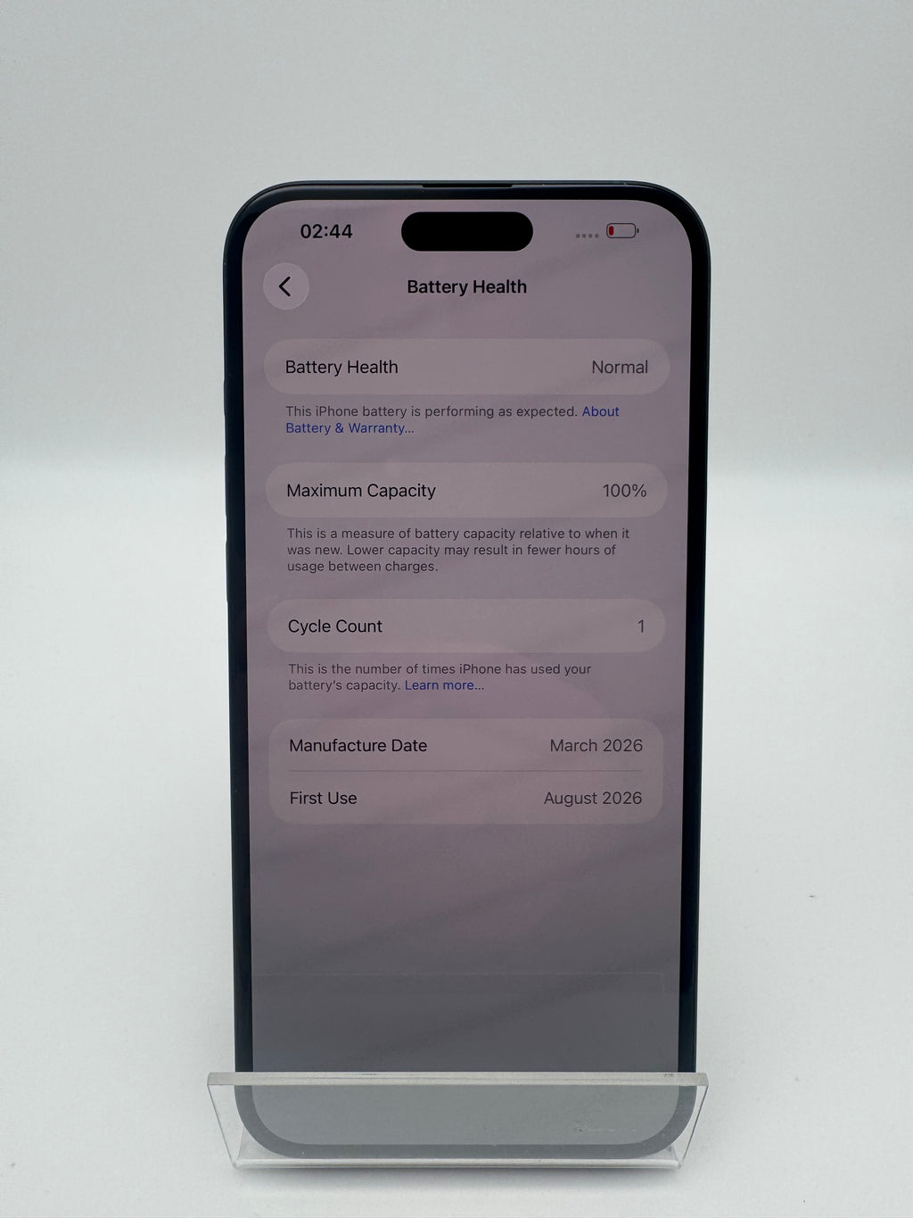 iPhone 16 Plus 128GB Black, Grade A