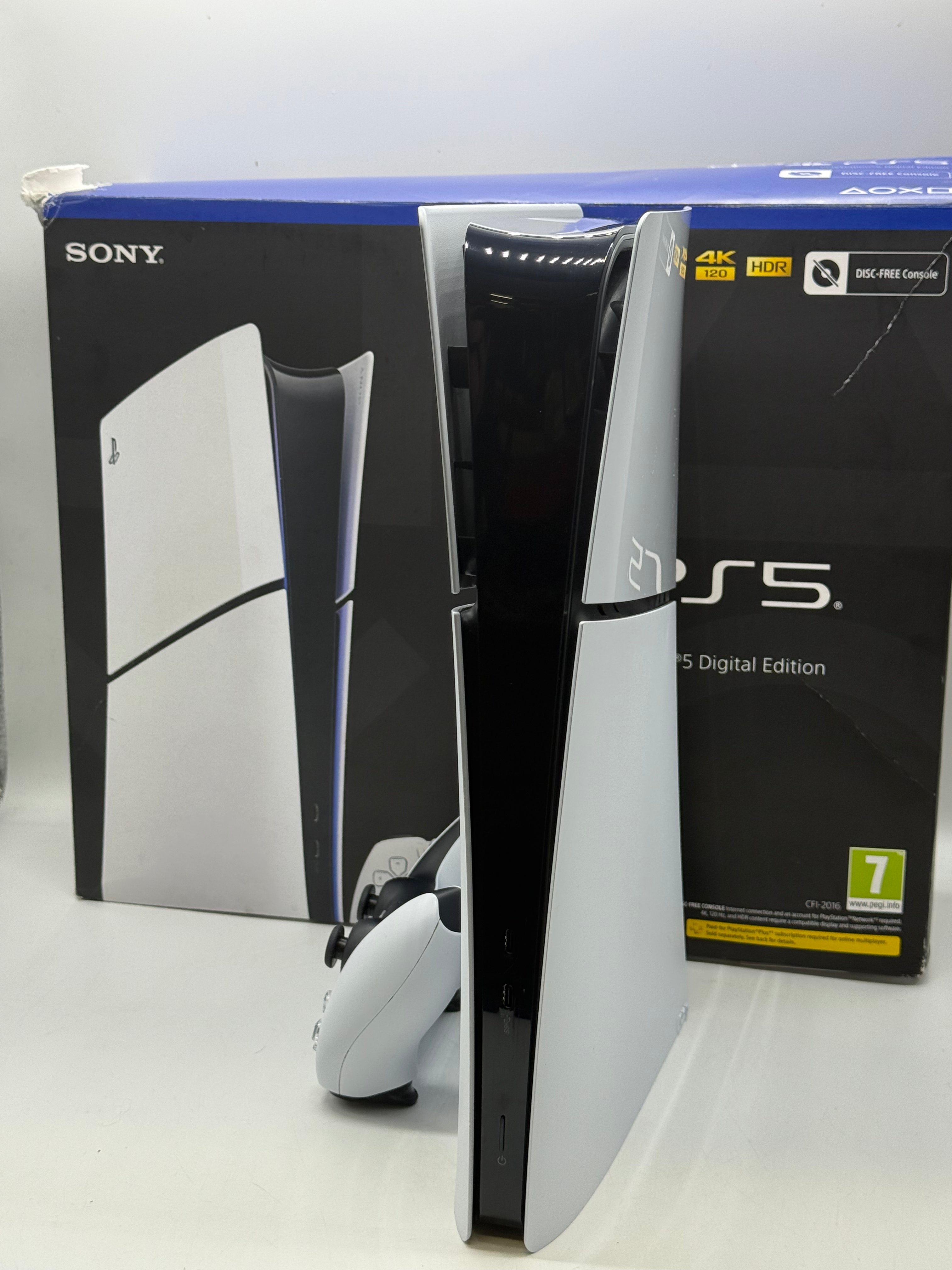 Sony PS5 Slim Digital 825GB White, Grade A