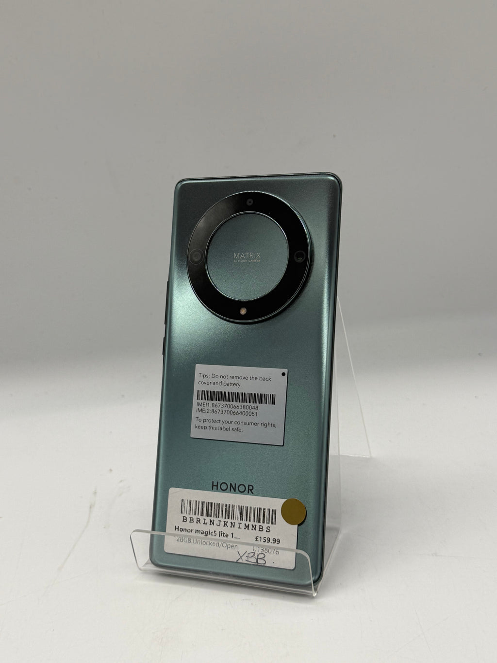 Honor Magic 5 Lite 128GB Green, Grade B