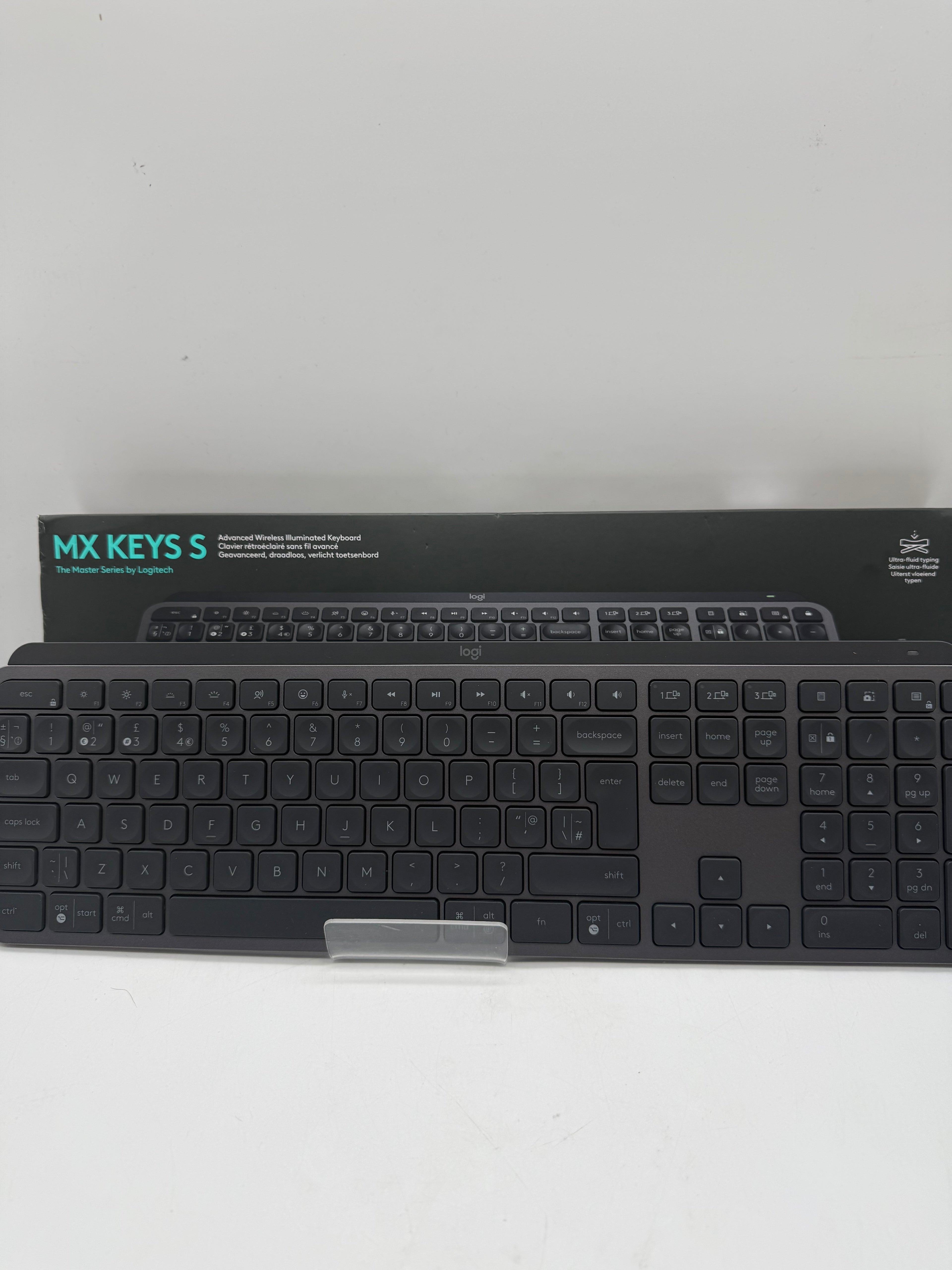 Logitech MX Keys S Keyboard Graphite, Grade A