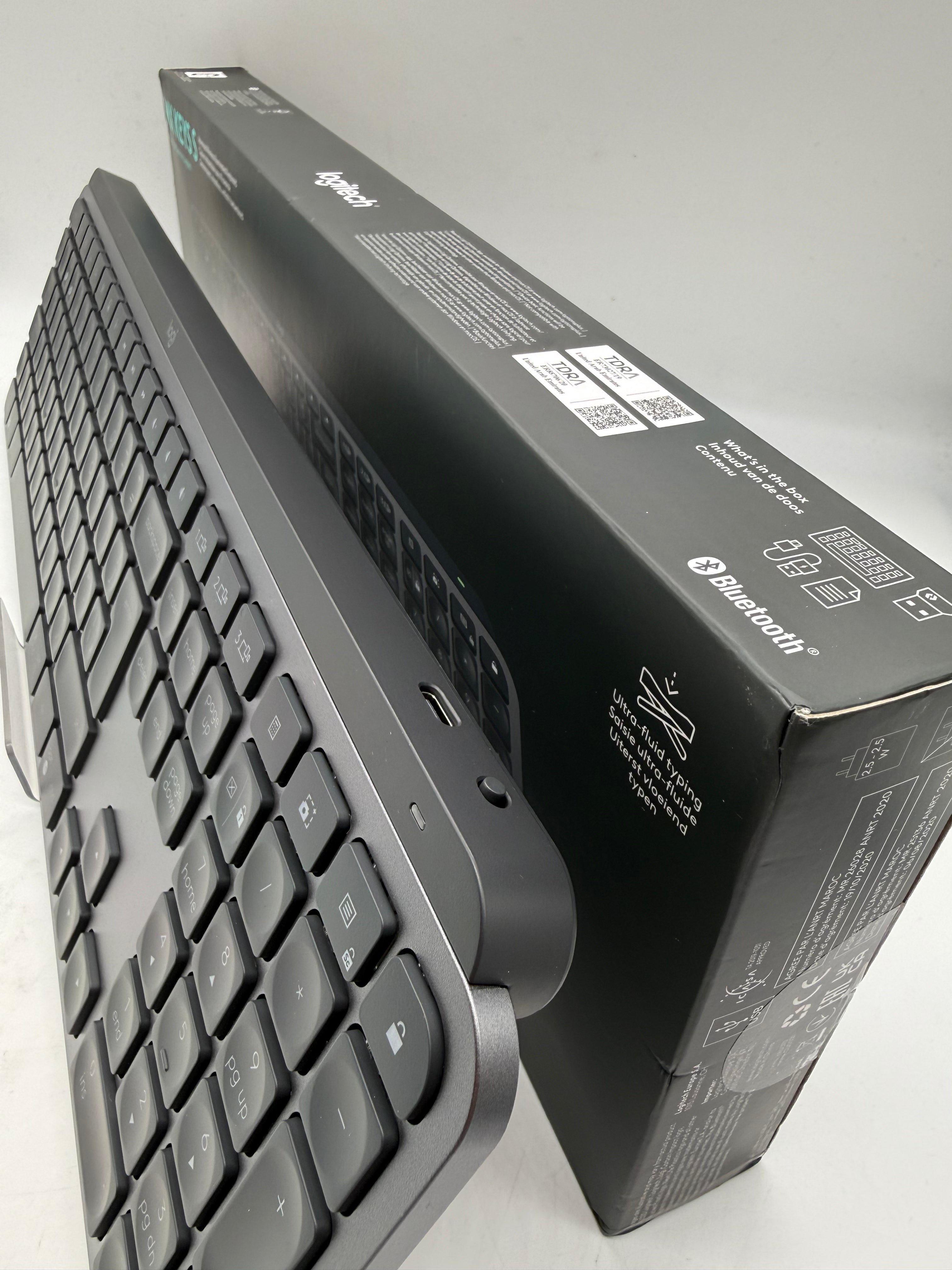 Logitech MX Keys S Keyboard Graphite, Grade A