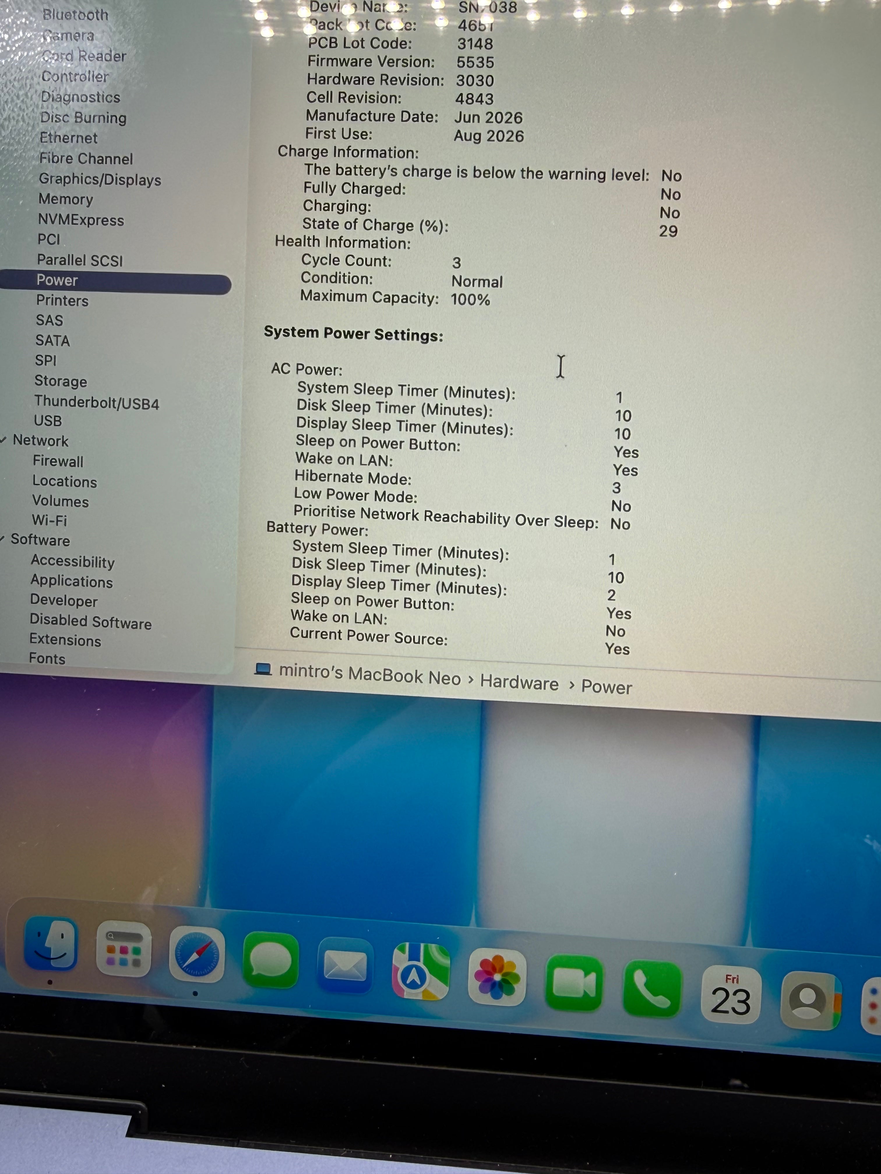 Apple MacBook Neo 256GB Indigo, Grade A