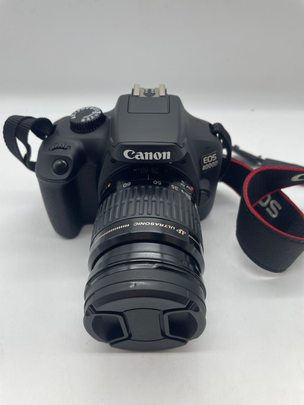 Canon EOS 4000D DSLR Camera With 28-80mm Lens Black, Grade B