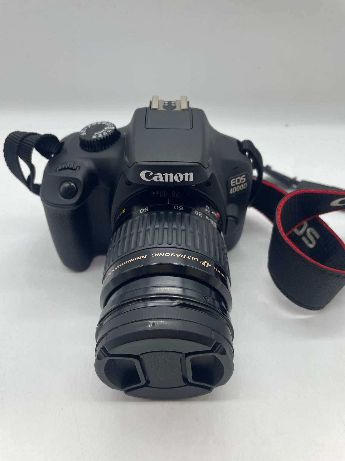 Canon EOS 4000D DSLR Camera With 28-80mm Lens Black, Grade B
