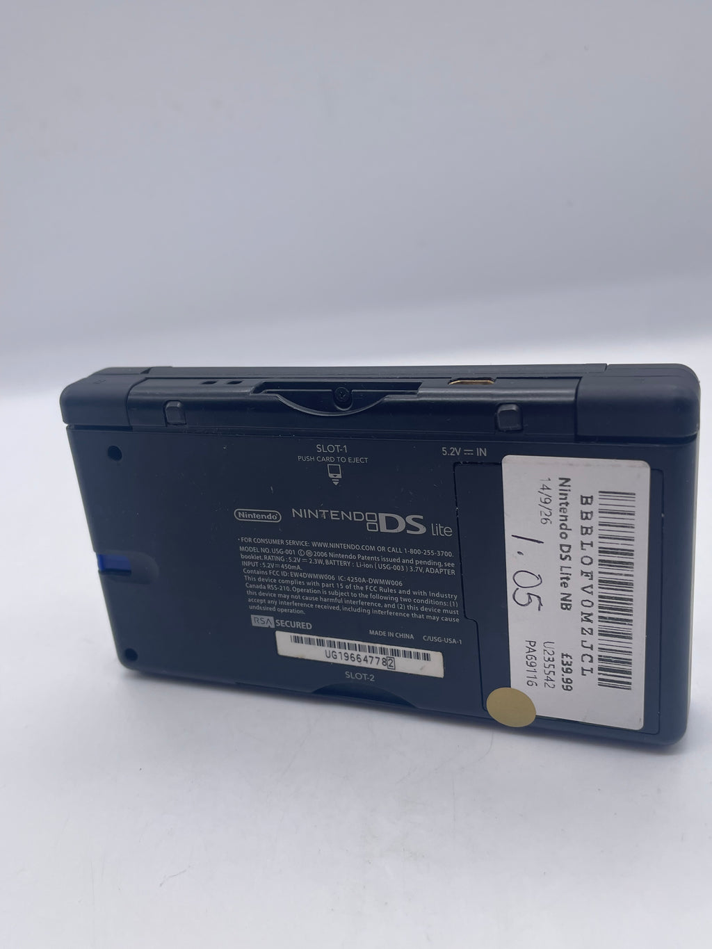 Nintendo DS Lite Blue, Grade B