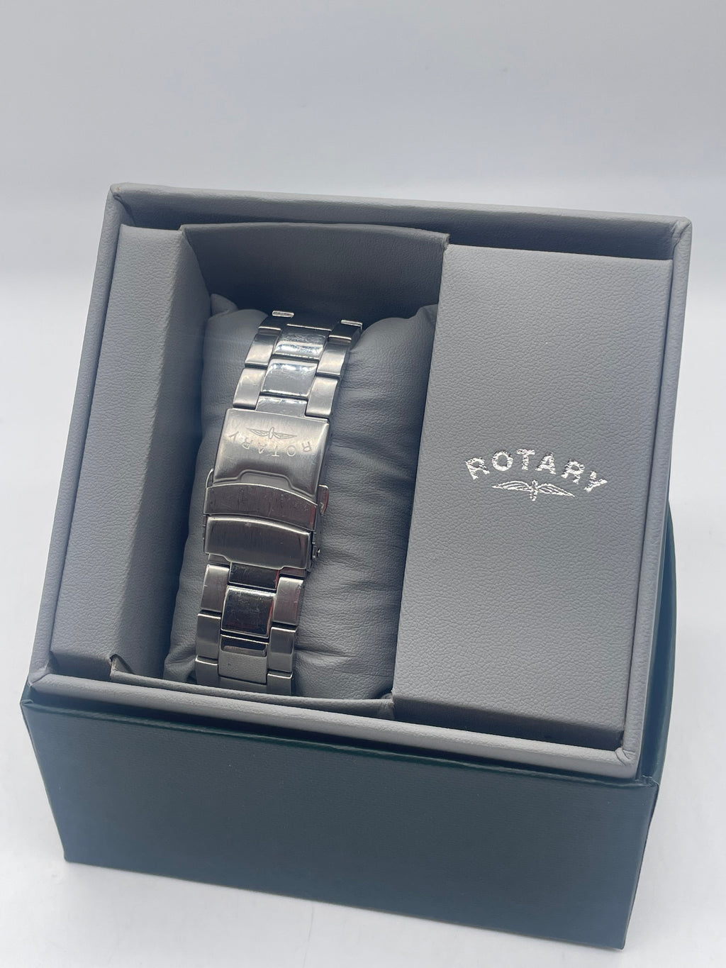Rotary Henley GMT Men's Watch Silver, Grade B
