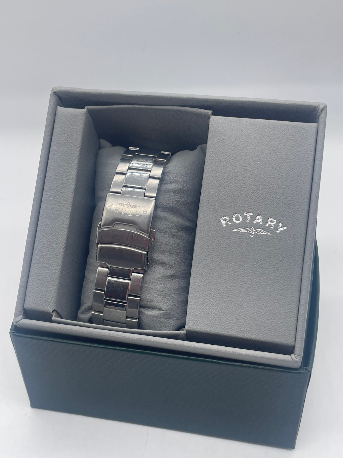 Rotary Henley GMT Men's Watch Silver, Grade B