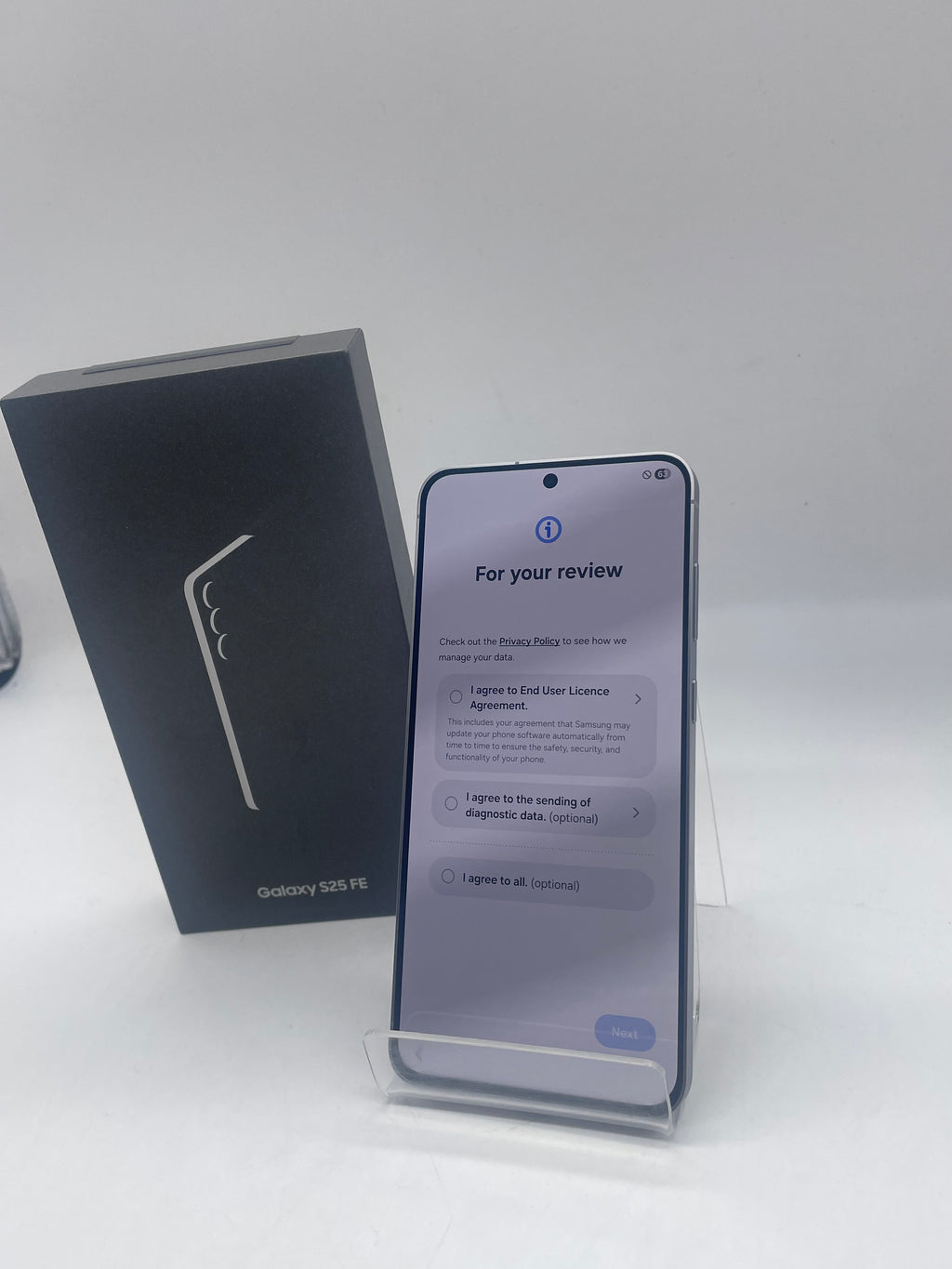 Samsung Galaxy S25 FE 128GB Black, Grade A