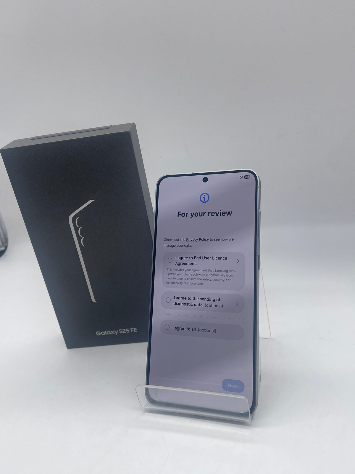 Samsung Galaxy S25 FE 128GB Black, Grade A