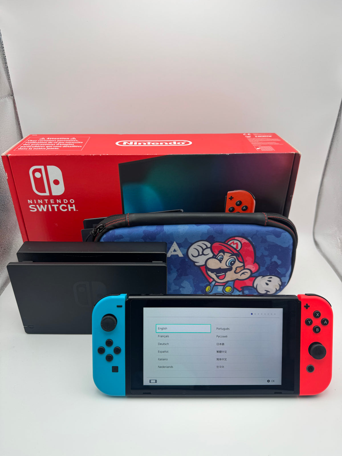 Nintendo Switch Neon 32GB Console, Grade B