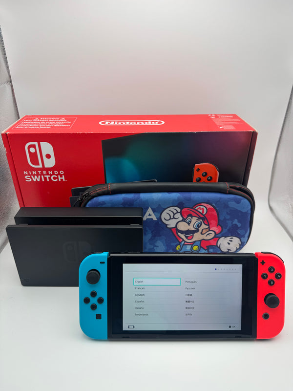 Nintendo Switch Neon 32GB Console, Grade B