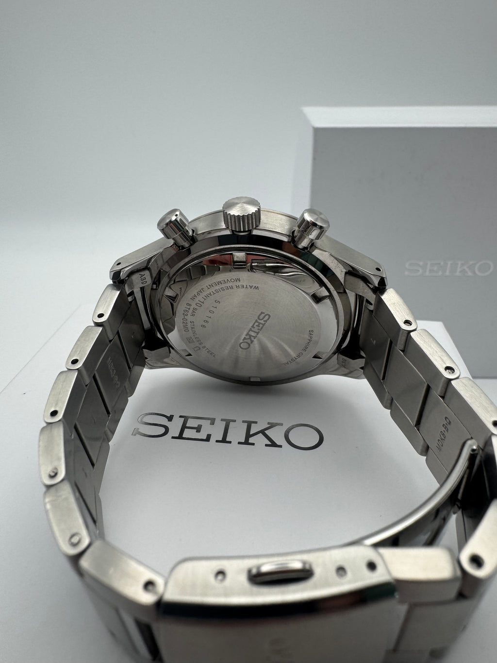 Seiko Men's SSB447P1 Chronograph Gents Watch, Grade B