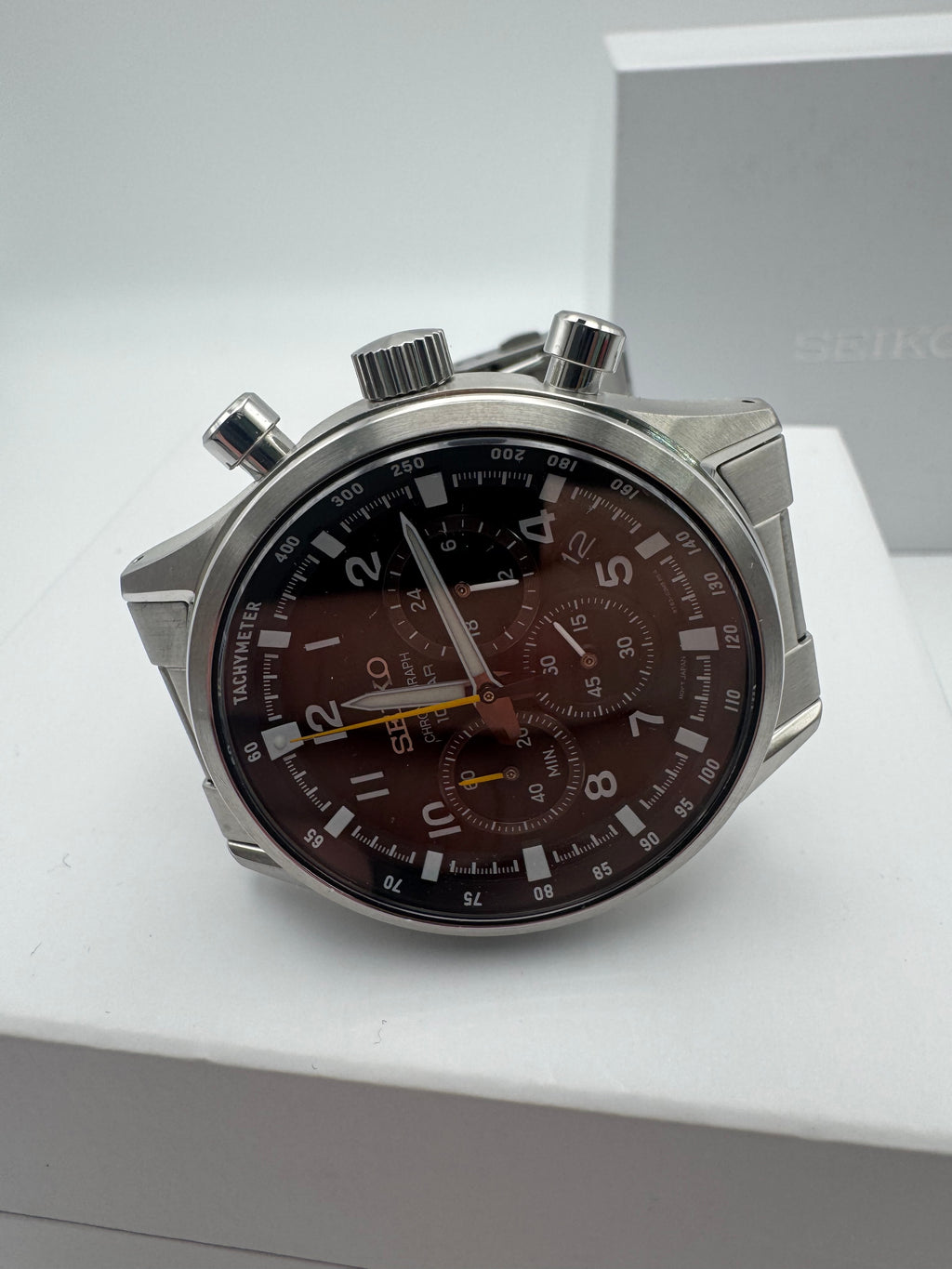 Seiko Men's SSB447P1 Chronograph Gents Watch, Grade B