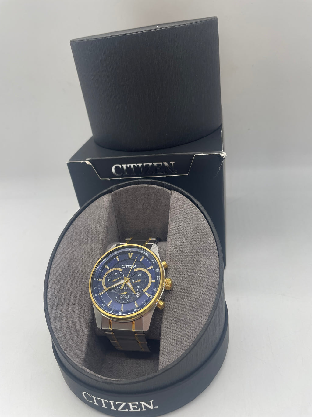 Citizen Quartz Chronograph AN8194-51L Men's Watch Two-Tone, Grade B