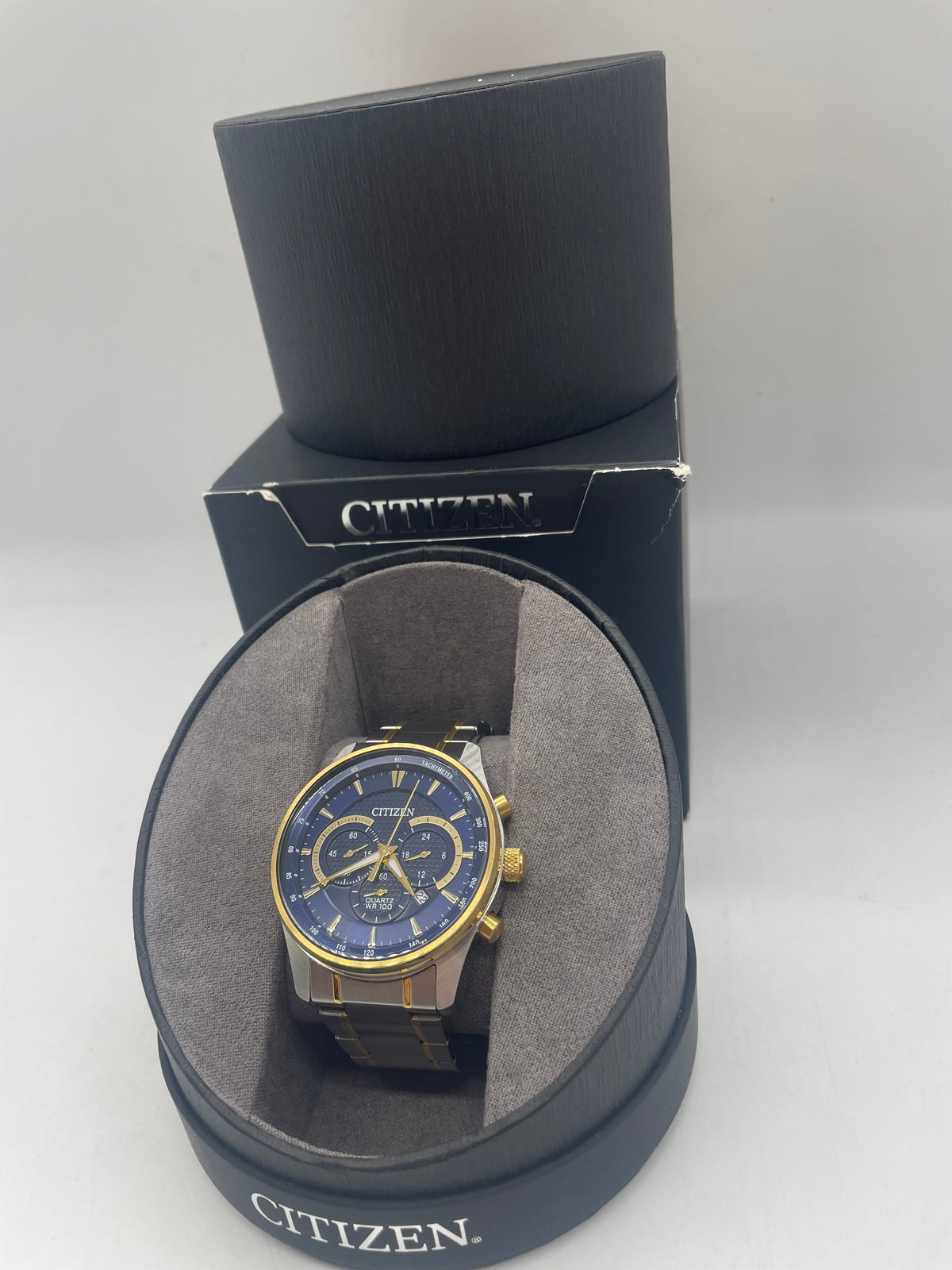 Citizen Quartz Chronograph AN8194-51L Men's Watch Two-Tone, Grade B