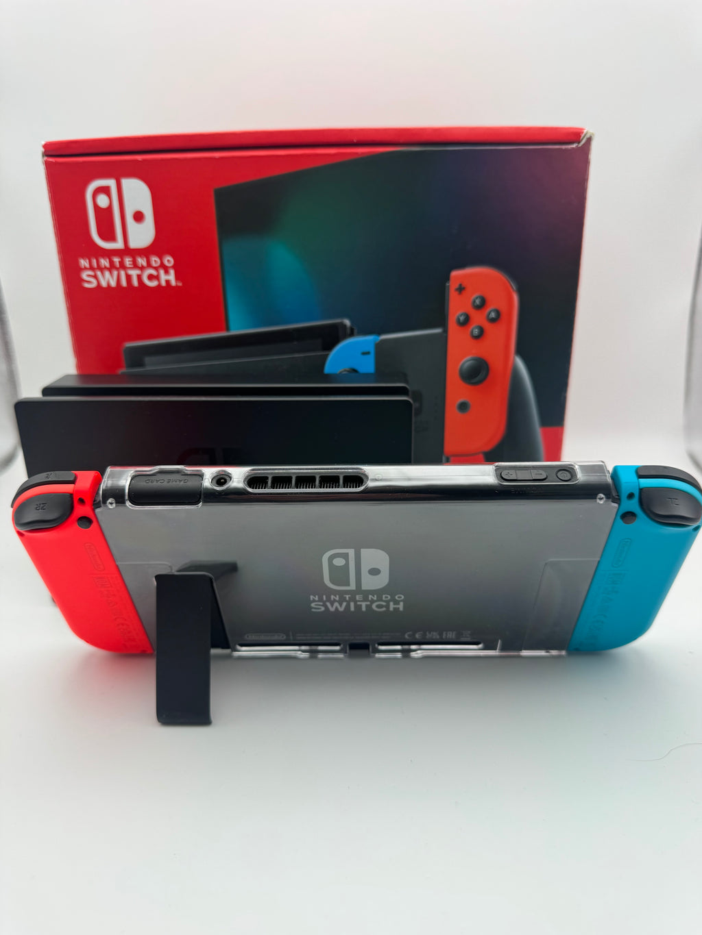 Nintendo Switch Neon 32GB With Pro Controller, Grade B