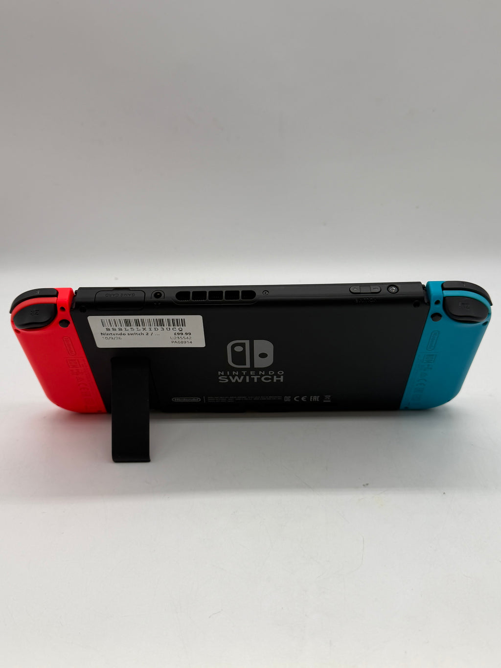 Nintendo Switch Console 32GB Neon Blue, Grade B