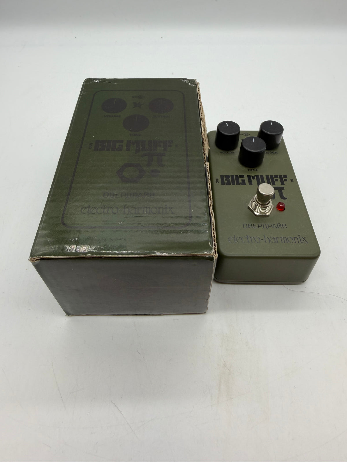 Electro Harmonix Big Muff Guitar Pedal Green, Grade B