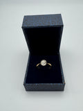 Ladies Claw Set Single Stone Diamond Ring 18CT Platiunum 1.25CT