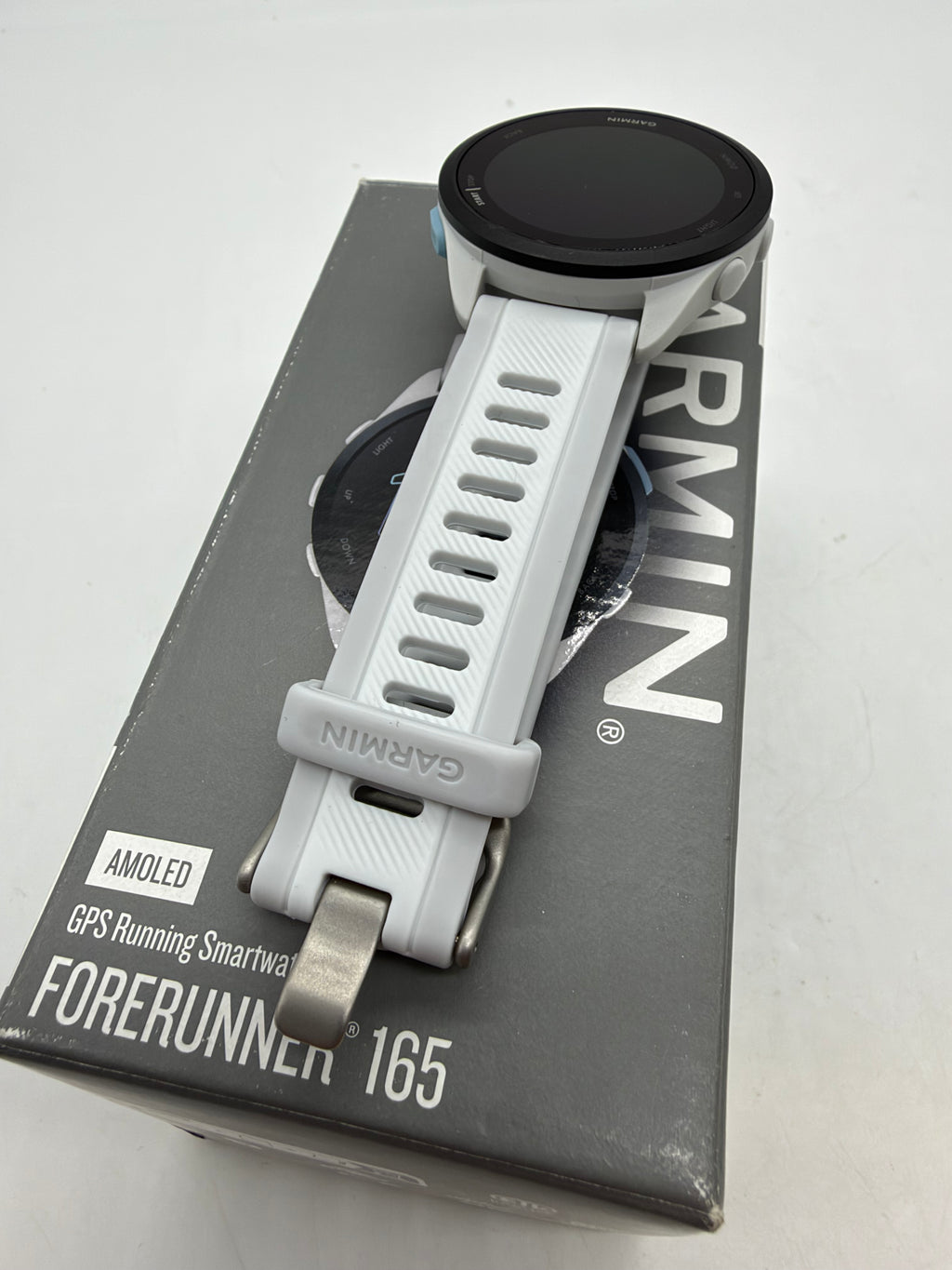 Garmin Forerunner 165 Smartwatch White, Grade B