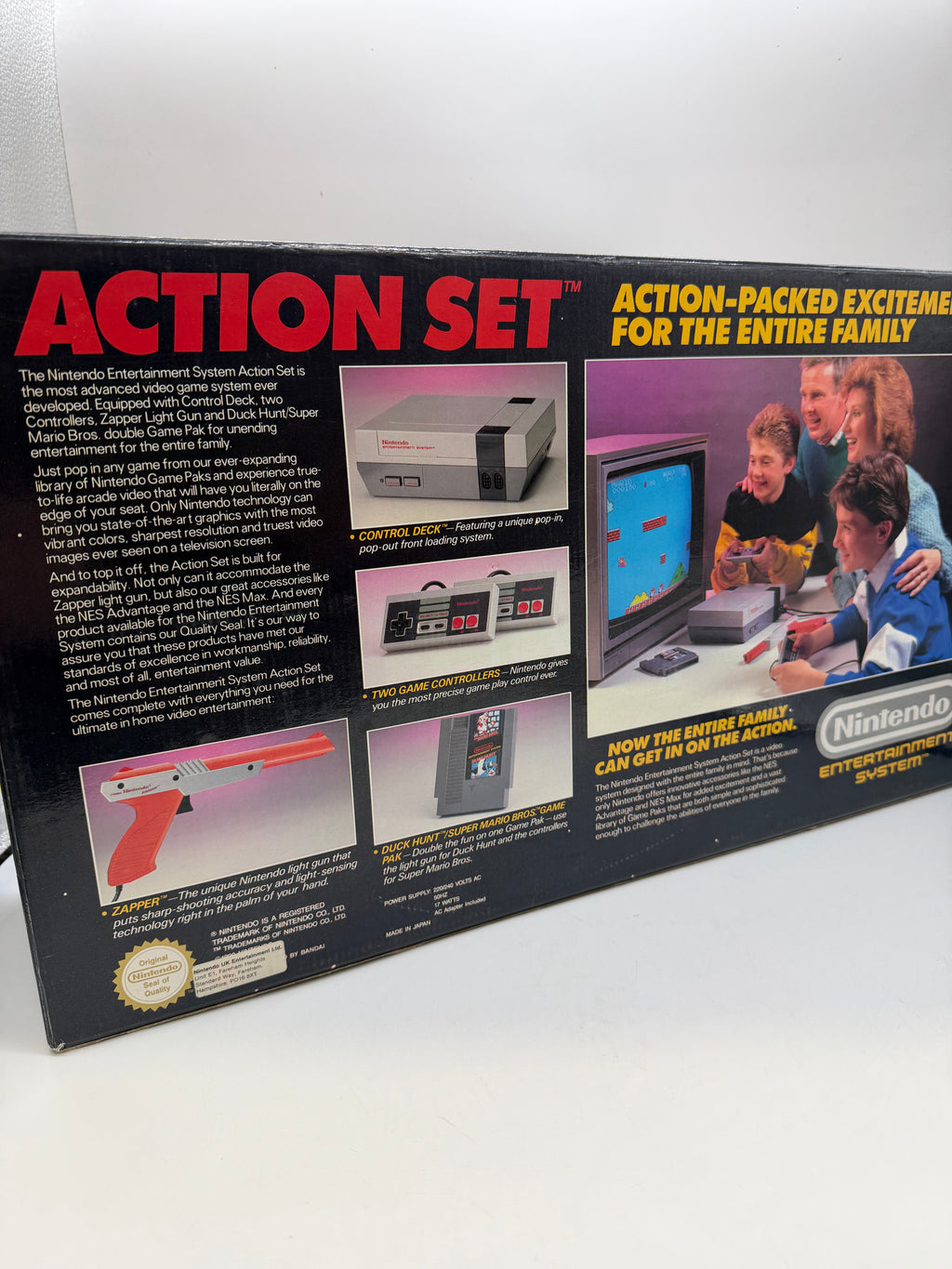 NES Nintendo Entertainment System Console Grey, Grade B