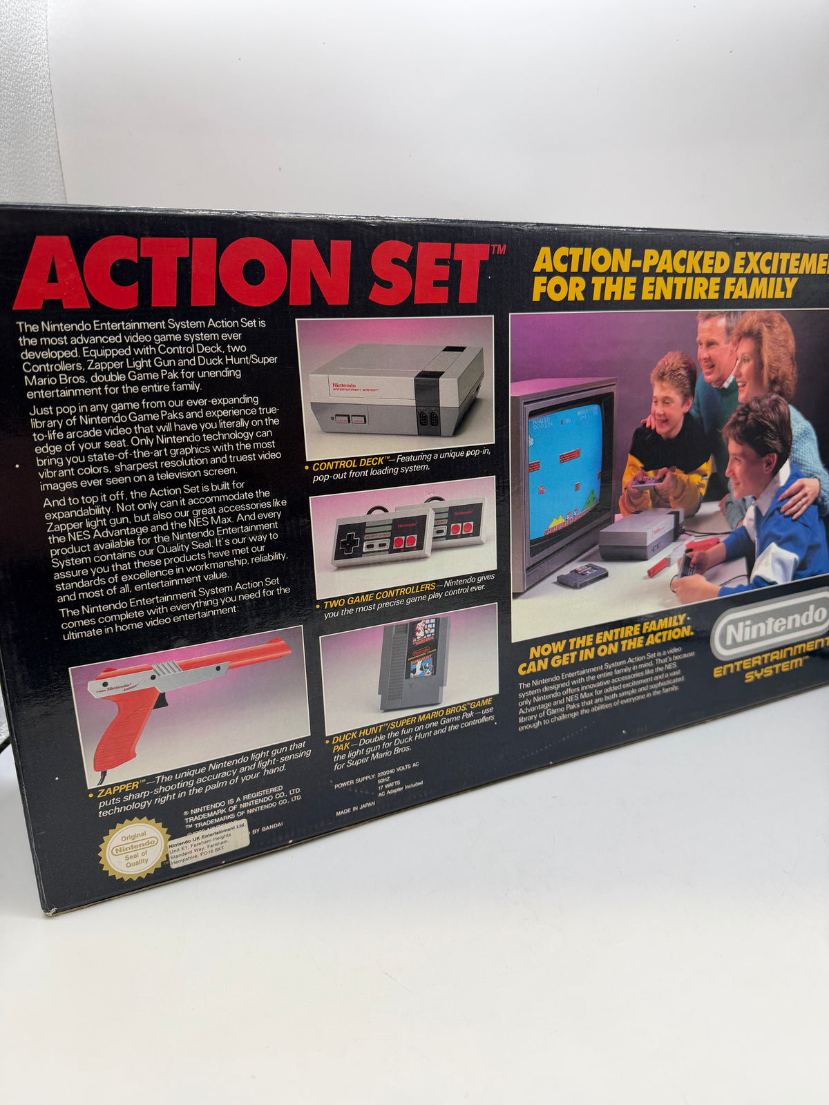 NES Nintendo Entertainment System Console Grey, Grade B