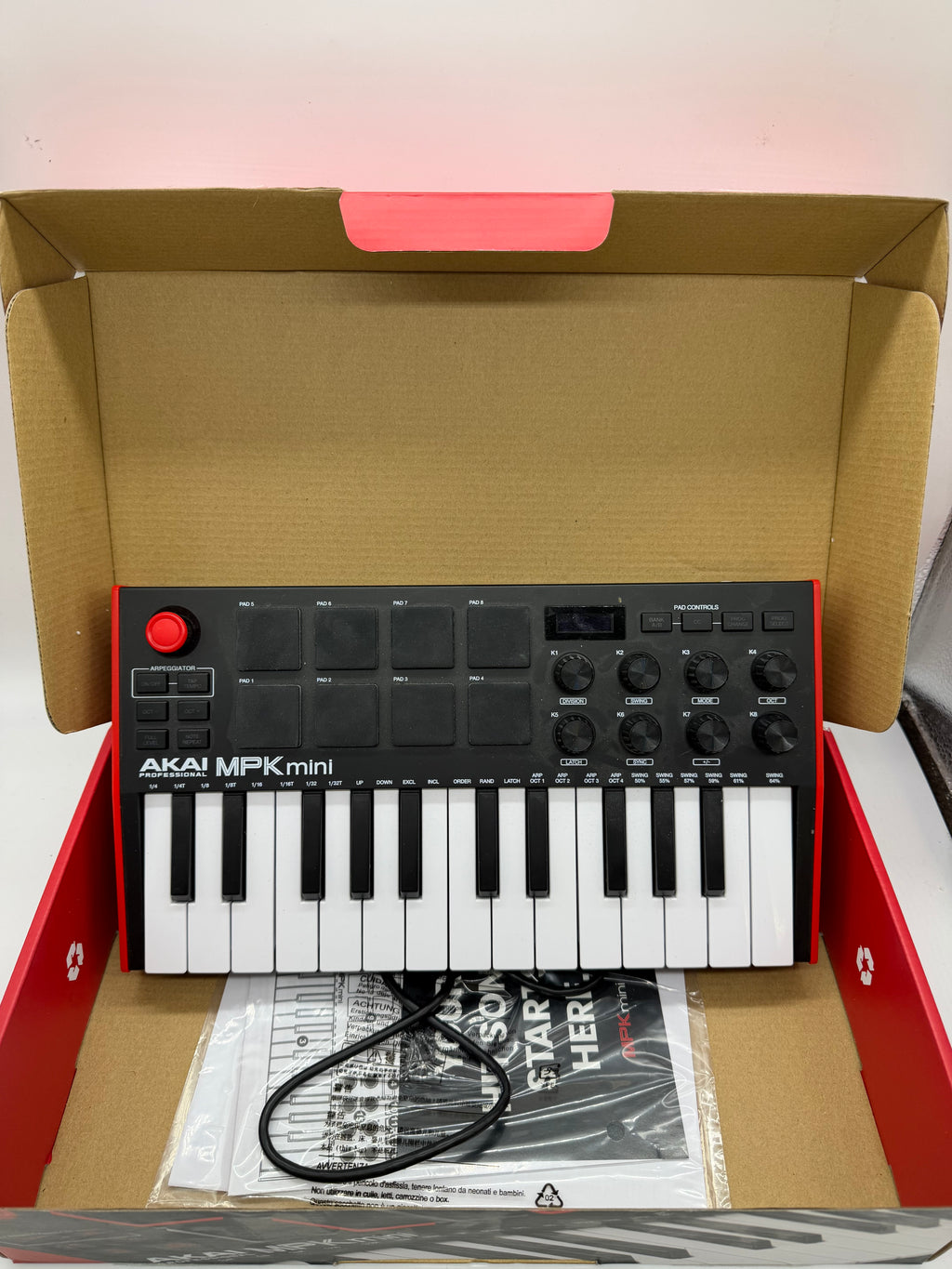 Akai Professional MPK Mini Black, Grade B