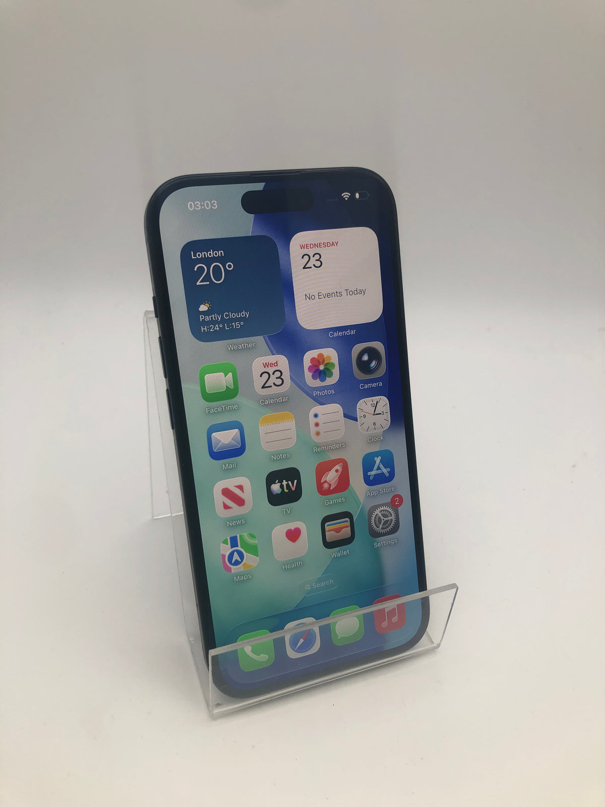 Apple iPhone 15 128GB Black, Grade C