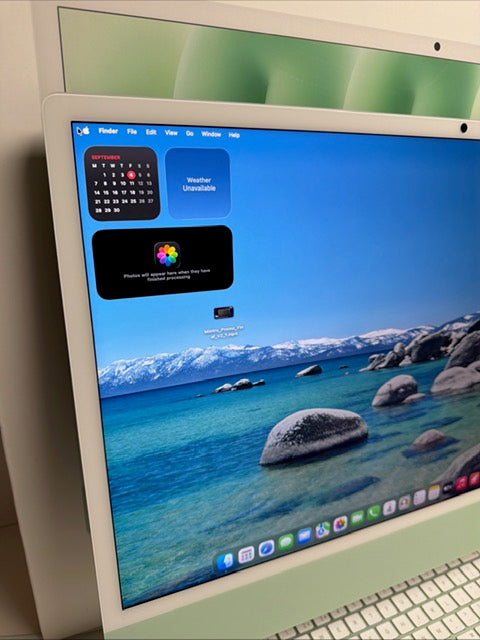 iMac 2024 24" M4 16GB 256GB All In One PC, Grade A