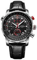 Rotary Men's Chronograph watch Black face, Grade B