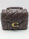 Coach Tabby Top Handle Quilted Leather Bag, Grade A