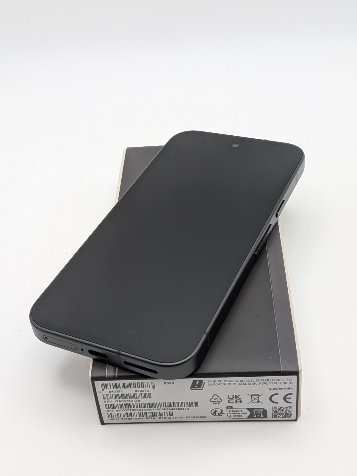 Google Pixel 9a 128GB Obsidian, Grade A