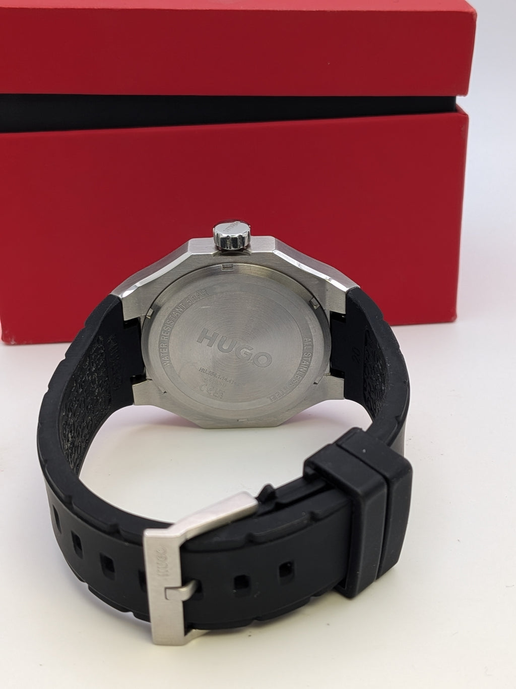 Hugo Boss Grail Sport watch 44mm Black silicone Grade B
