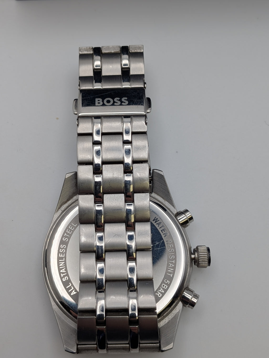 Hugo Boss Watch HB 5114114 Chronograph Watch Blue Dial, Grade B