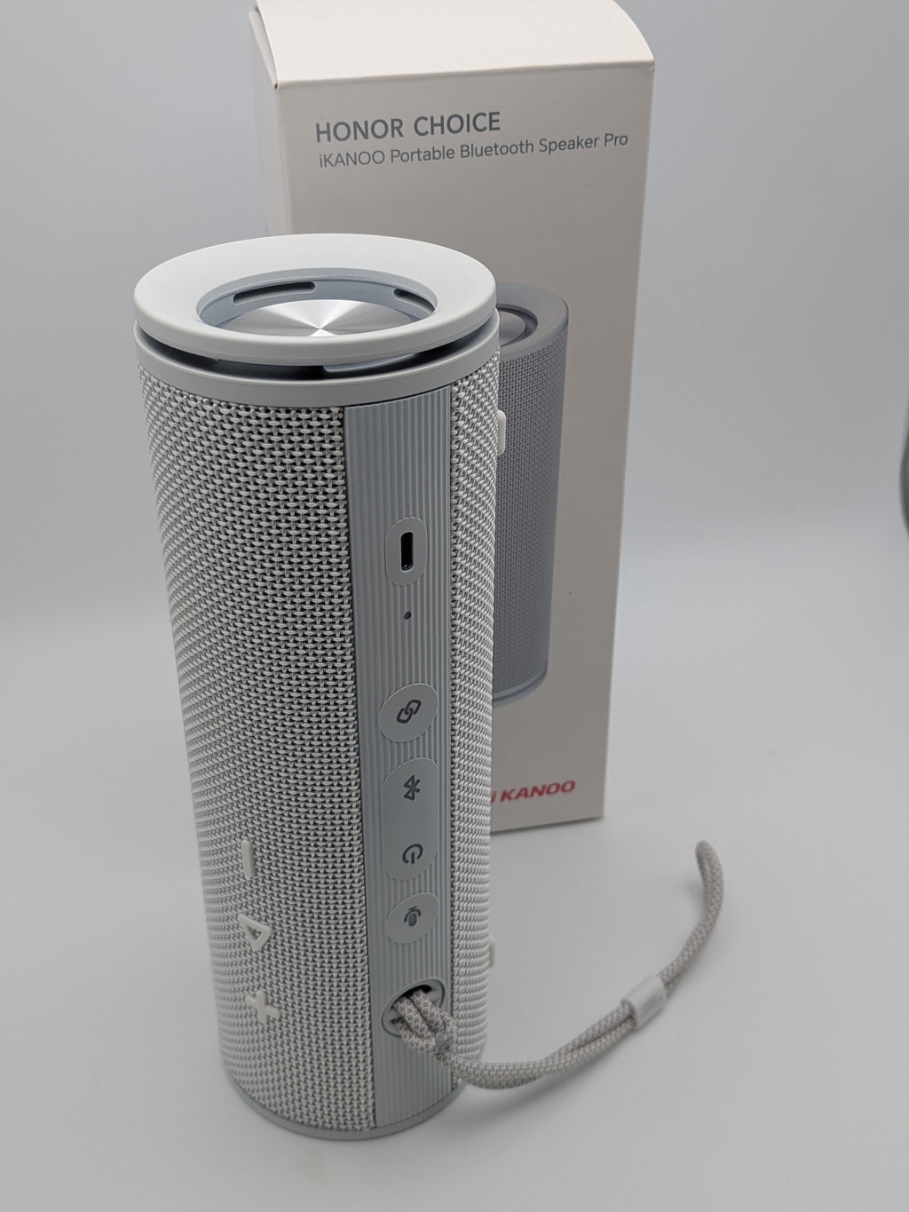 Honor Choice IKANOO Portable BT Speaker, White, Grade A