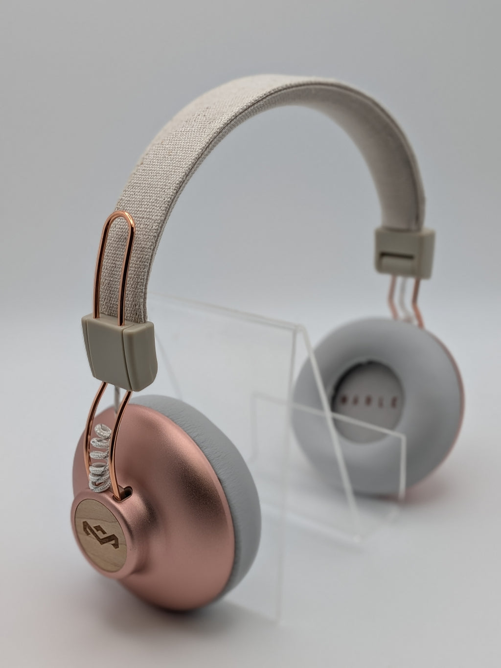 Marley Positive Vibration 2 On-Ear Headphones Rose Pink, Grade A