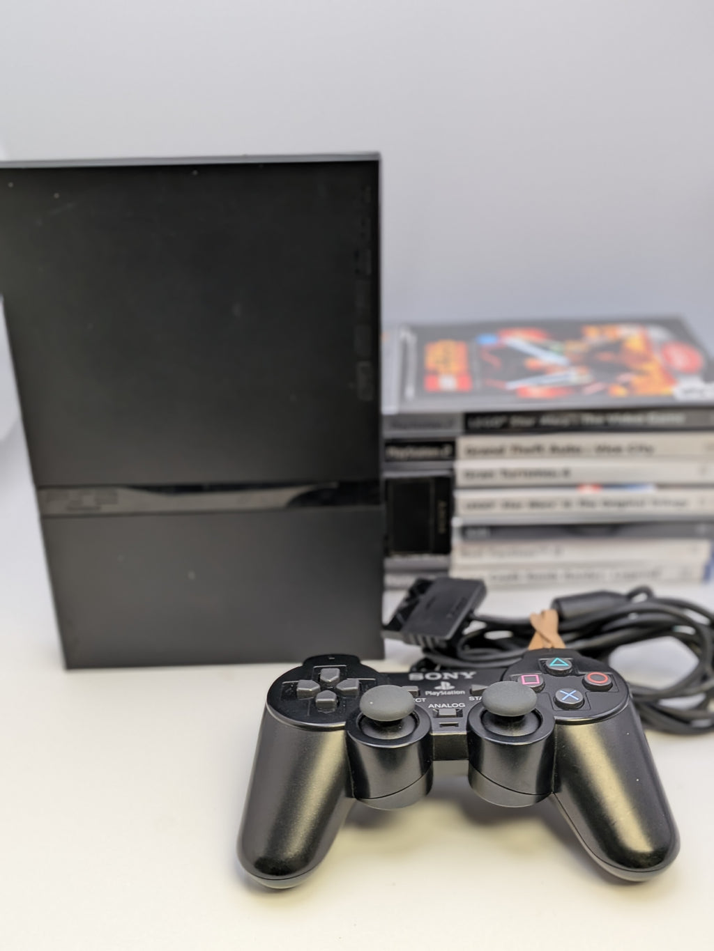 Sony PS2 Bundle, 60GB Black, Grade B