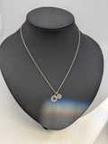 Tommy Hilfiger Crystal Disc Stainless Steel Pendant, Grade A