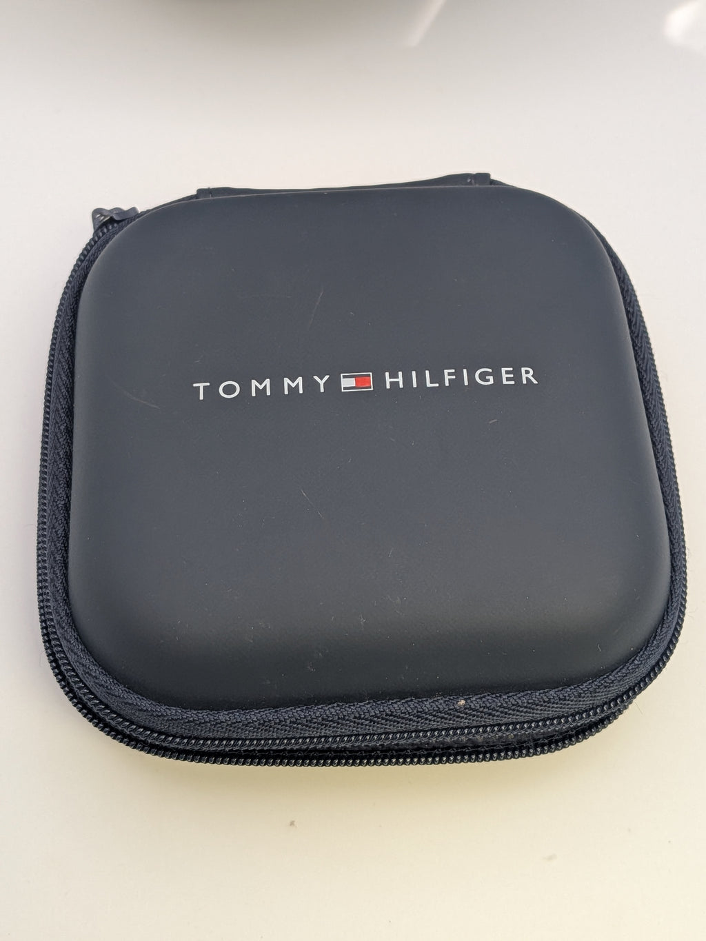 Tommy Hilfiger Crystal Disc Stainless Steel Pendant, Grade A