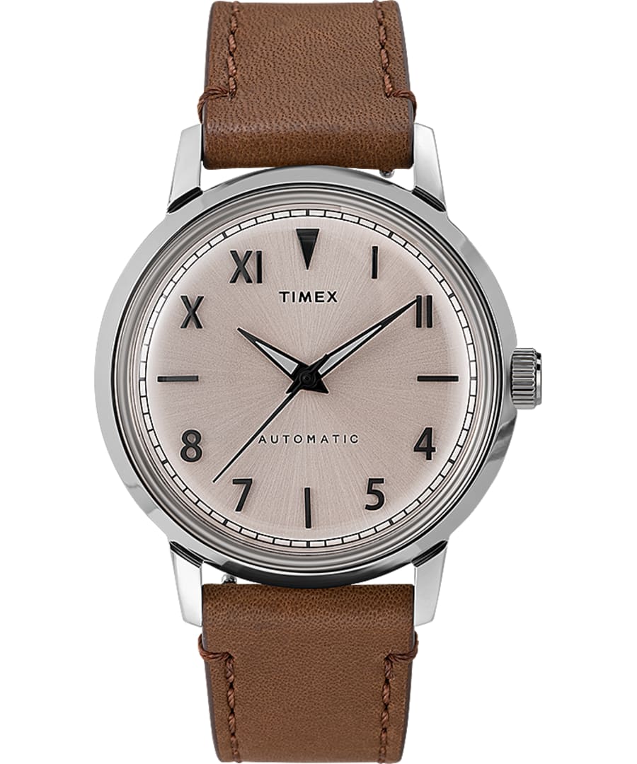 Timex Marlin watch Brown leather, Grade - C