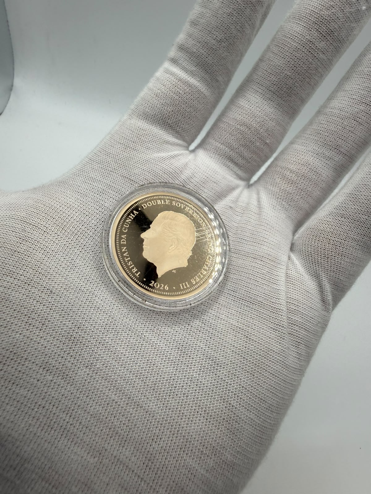 2026 Tristan da Cunha Gold Double Sovereign Queen Elizabeth II Centenary proof coin at Mintro, photo 2